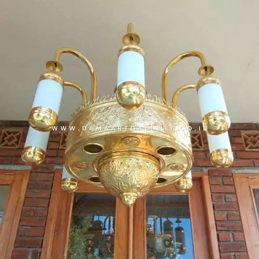 Lampu Gantung Masjid Kuningan Berkualitas